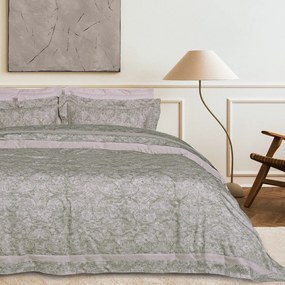 Παπλωματοθήκη Executive 1688 (Σετ 3τμχ) Taupe Das Home Υπέρδιπλo 220x240cm Tencel