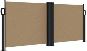 vidaXL Σκίαστρο Πλαϊνό Συρόμενο Taupe 100 x 600 εκ.