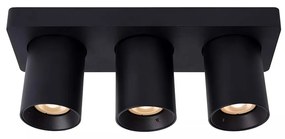 Φωτιστικό Οροφής Lucide 09929-15-30 NIGEL Μαύρο Ματ (Black Mat) 2200 K