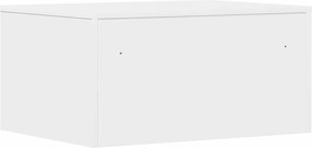 vidaXL Επιτοίχιο γραφείο Λευκό 60 x 45 x 30 cm Επεξεργασμένο ξύλο