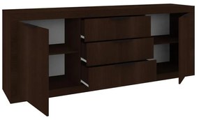 Μπουφές Doha σε wenge απόχρωση 210x45x80.5εκ 210x45x80.5 εκ.