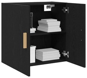 vidaXL Ντουλάπα Τοίχου Μαύρη δρυς 60 x 30 x 60 cm Επεξεργασμένο ξύλο