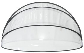 Προστατευτικό Κάλυμμα Πισίνας Στρογγυλό 406 x 203 εκ. από PVC - Διαφανές