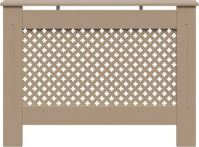 vidaXL Κάλυμμα Καλοριφέρ 112 x 19 x 81,5 εκ. από MDF