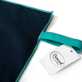 Πετσέτα Γυμναστηρίου (50x80) Dimcol Quick Dry Navy Blue-Turquoise