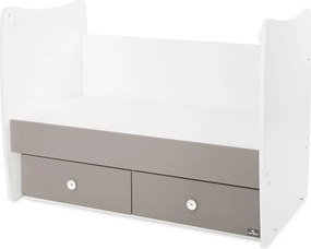 BED MATRIX NEW 60/120 WHITE/STRING-2BOX