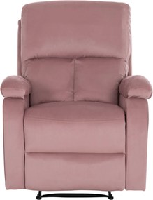 ΠΟΛΥΘΡΟΝΑ RELAX DIONI HM3296.02 ΡΟΖ ΒΕΛΟΥΔΟ 85x90x100Υεκ.