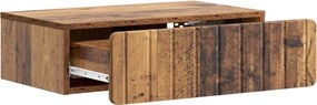 vidaXL Τραπεζάκι Τοίχου 59 x 34,5 x 17 εκ. Επεξεργασμένο Ξύλο