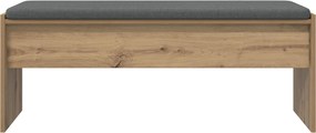 vidaXL Παγκάκι Χαλωρίου Artisan Oak 103 x 38 x 40 εκ