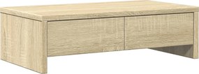 vidaXL Βάση Οθόνης Sonoma Δρυς 50x27x15 εκ. από Επεξεργασμένο Ξύλο
