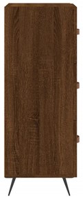 vidaXL Ντουλάπι Καφέ Δρυς 34,5 x 34 x 90 εκ. Επεξεργασμένο Ξύλο