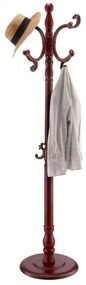 VEVOR Freestanding Coat Rack Wooden Coat Tree with Stable Large Base &amp; 11 Hooks