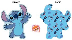 Διακοσμητικό Μαξιλάρι Βελουτέ 2 Όψεων Dimcol Stitch 680 Sky Blue 20cm