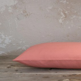 Μαξιλαροθήκες Unicolors (Σετ 2τμχ) Warm Terracotta Nima 52X72 100% Cotton