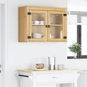 vidaXL Ντουλαπιού (Cabinet) SKI Μέλι Καφέ 80 x 32 x 60 εκ.
