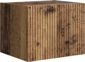 vidaXL Επιτοίχιο 6 pcs Παλιό Ξύλο