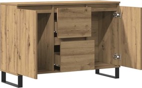 vidaXL Μπουφές Δρυς τεχνίτης 101,5 x 35 x 70 εκ. από Επεξεργασμένο Ξύλο