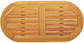 vidaXL Καπάκι τραπεζιού Φυσικό Λάδι 90 x 45 x 2 εκ.