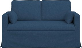 vidaXL Καναπές Μπλε 139 x 78 x 80 εκ ύφασμα