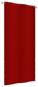 Διαχωριστικό Βεράντας Κόκκινο 100 x 240 εκ. Ύφασμα Oxford - Κόκκινο
