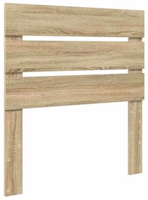 vidaXL Κεφαλάρι Δρύς Sonoma 80 cm Επεξεργασμένο ξύλο