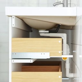 HAVBACK/ORRSJON έπιπλο νιπτήρα/νιπτήρας/μπαταρία, 122x49x71 cm 195.285.20