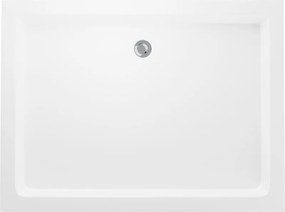 Mexen Rio ορθογώνιος ντουζιέρα 100 x 80 cm, λευκή - 45108010