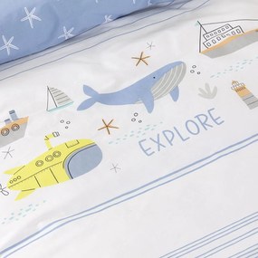 Ζεύγος Μαξιλαροθήκες (52x72) Nima Sea Adventure