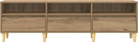 vidaXL Ντουλάπι TV 150 x 30 x 45 εκ Artisan Oak Επεξεργασμένο Ξύλο
