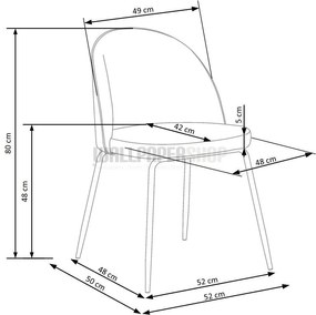 Dine 314 Καρεκλα Γκρι