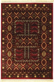 Σετ Χαλιά Κρεβατοκάμαρας 3Τμχ. Persia 2273 Burgundy Με Κρόσσι New Plan ΣΕΤ (2 67x140 &amp; 67x200) Heatset