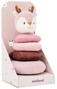 MINILAND ΒΡΕΦΙΚΟ ΠΑΙΧΝΙΔΙ ΣΤΟΙΒΑΞΗΣ DEER STACKING RINGS