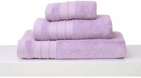 Σετ 3 Πετσέτες 30x50, 50x100, 70x140 Soft 9 Lilac Anna Riska