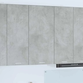 vidaXL Κρεμαστό ντουλάπι Σκυρόδεμα Γκρι και Λευκό 50 x 31 x 100 εκ.