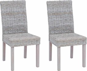 vidaXL Καρέκλα τραπεζαρίας 2 pcs