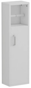 Ντουλάπι μπάνιου DAMIEN C9025.12 Μελαμίνη Λευκή 20x13x70Y εκ. 20x13x70 εκ.