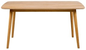 Σετ τραπεζαρίας Oakland 724 Dusty pink + Ανοιχτό χρώμα ξύλου, 76x80x150cm, Αριθμός θέσεων: 6, Γωνιακό, Στυλ: Σκανδιναβικό, Ξύλο: Δρυς | Epipla1.gr
