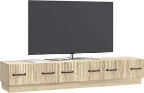 vidaXL Ντουλάπι TV Sonoma Δρυς 147 x 34,5 x 27 εκ Επεξεργασμένο Ξύλο