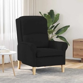 vidaXL Πολυθρόνα Μαύρο 76 x 94 x 102 εκ. Μικροΐνες