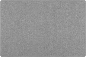 vidaXL Δερμάτινο Χαλί Ανοιχτό γκρι 100 x 150 cm 100% Πολυπροπυλένιο