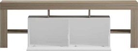 Έπιπλο τηλεόρασης Liner sonoma-λευκό 150x40x50εκ