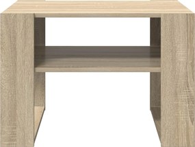 vidaXL Τραπεζάκι σαλονιού Δρύς Sonoma 66 x 53 x 45 εκ.