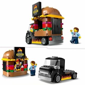 Παιχνίδι Kατασκευή Lego 60404 Hamburger truck Πολύχρωμο