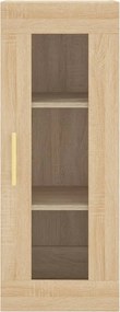 vidaXL Ντουλάπι Τοίχου Sonoma Δρυς 34,5 x 34 x 90 εκ.