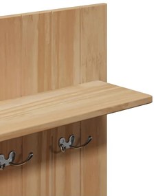 vidaXL Έπιπλο χωλ OTTA 50x40x160 εκ. Μασίφ Ξύλο Πεύκου