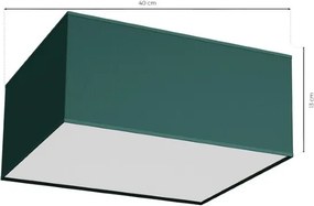 Φωτιστικό Οροφής Verde με καπέλο Πράσινο