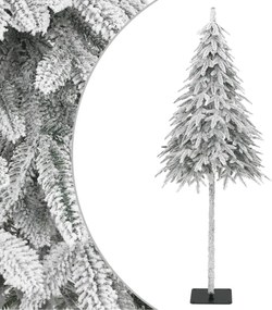 vidaXL Χριστουγεννιάτικο Δέντρο Τεχνητό με Χιόνι 210 εκ.