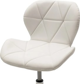 Καρέκλα γραφείου εργασίας Frea II pakoworld PU λευκό