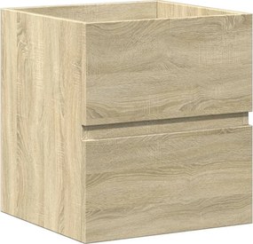 vidaXL Σετ Επίπλων Μπάνιου 2 Τεμαχίων Sonoma Δρυς Επεξεργασμένο Ξύλο
