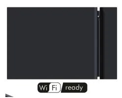 Radialight Kyoto 20 Anthracite Ψηφιακός Θερμοπομπός Διπλής Λειτουργίας